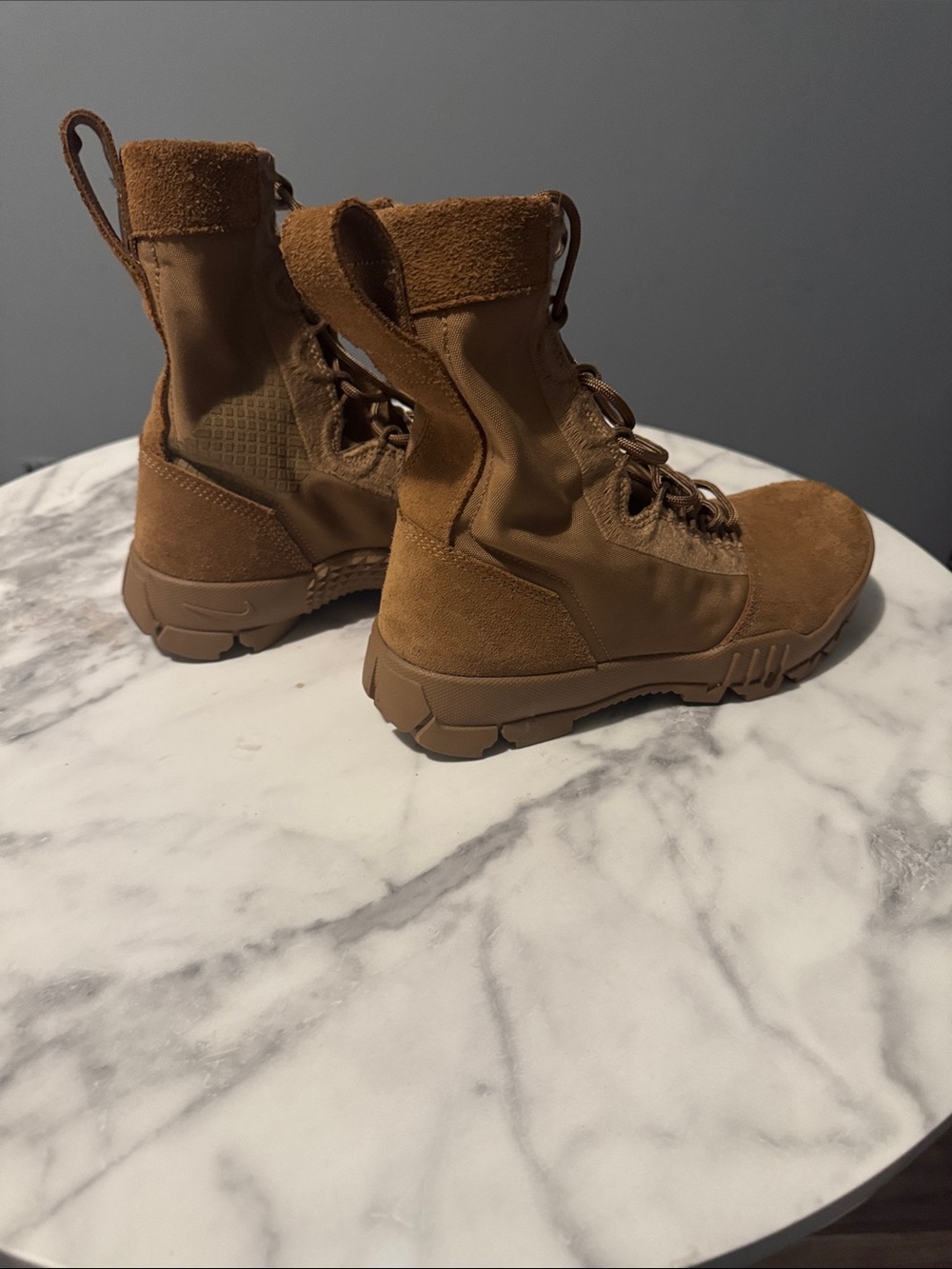 Nike Men's Brown Tactical Lace-Up Boots
